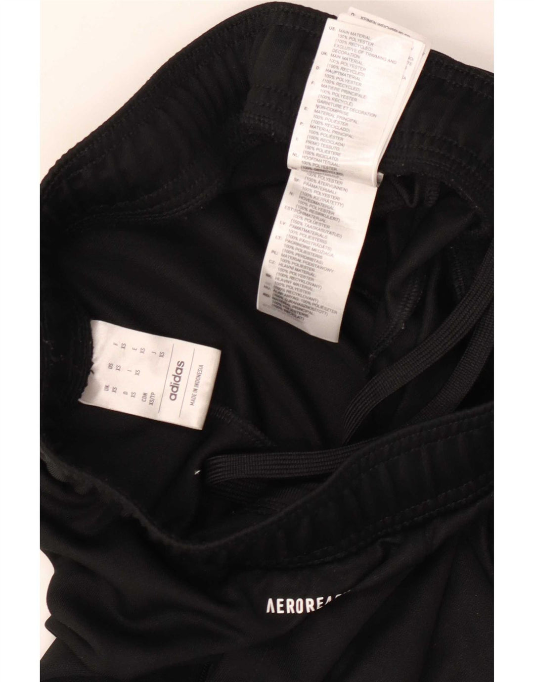 Adidas Aeroready træningsdragt bukser til mænd XS sort polyester