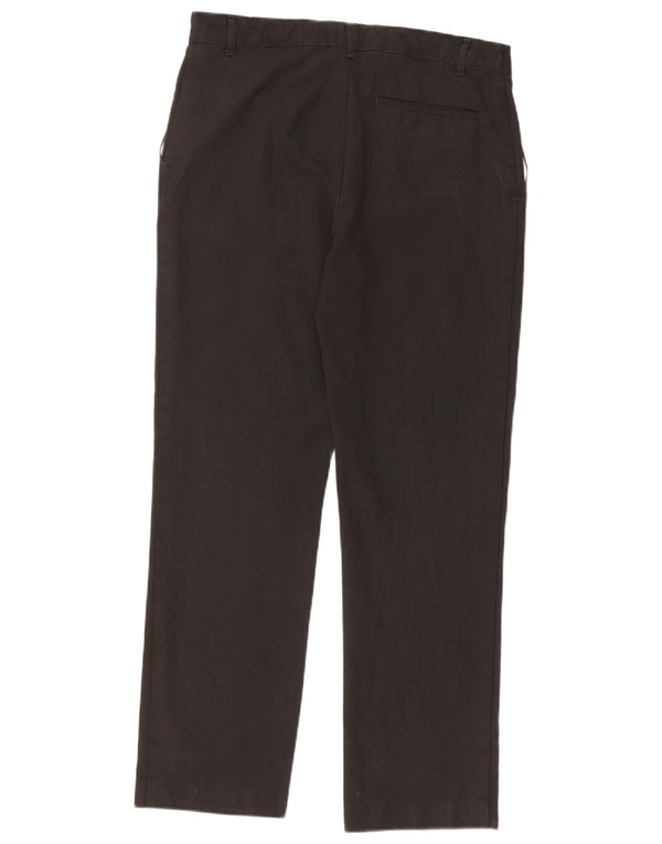 Marks & Spencer Boys Lige Chinobukser 15-16 år W32 L28 Sort