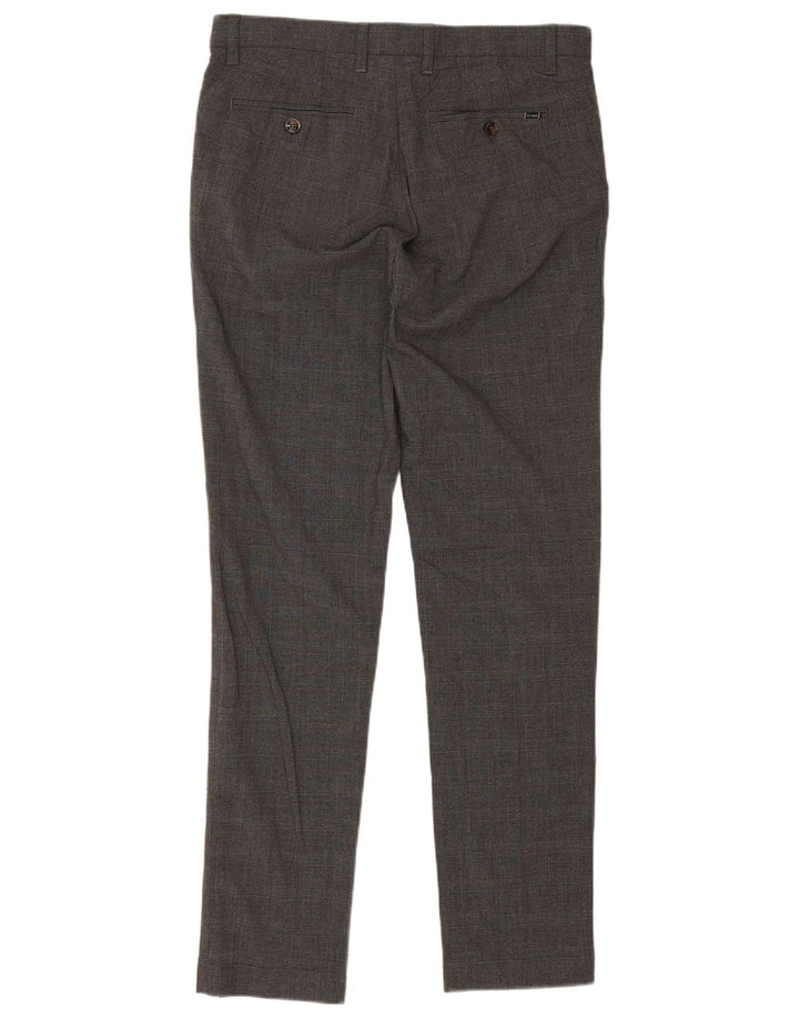 Ted Baker Herre Slim Suit Bukser W32 L31 Grå Houndstooth
