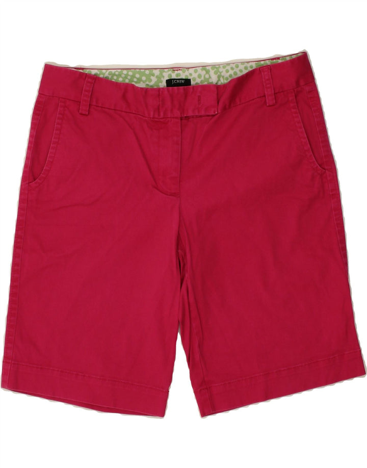 J. CREW Womens Chino Shorts US 8 Medium W34  Pink Cotton Vintage J. Crew and Second-Hand J. Crew from Messina Hembry 