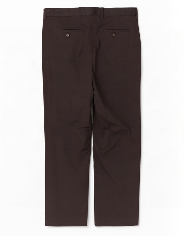 Zara Herre Lige Chinobukser EU 42 Large W32 L31 Brun