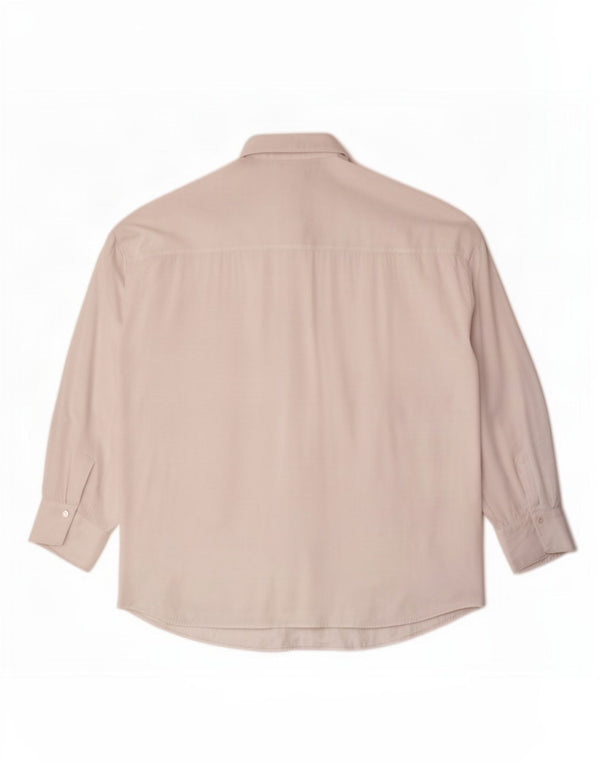 Zara Dame Oversized Shirt UK 16 Large White