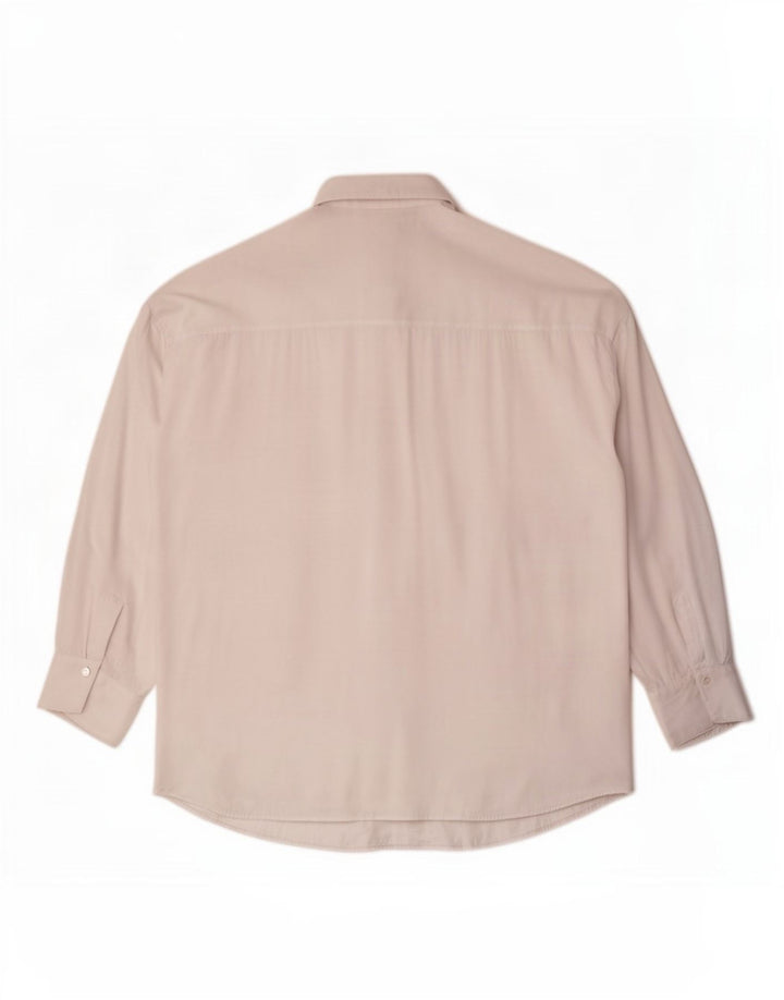 Zara Dame Oversized Shirt UK 16 Large White