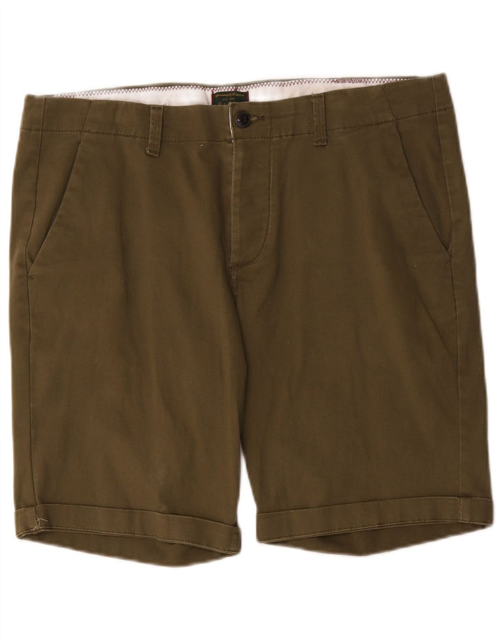 Jack & Jones Herre Chino Shorts Large W36 Khaki Bomuld