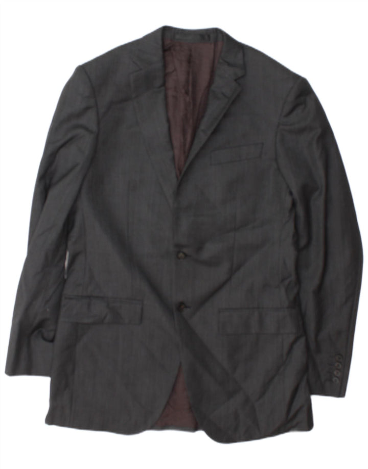 Zignone Herre 2 Button Blazer Jacket UK 38 Medium Grey