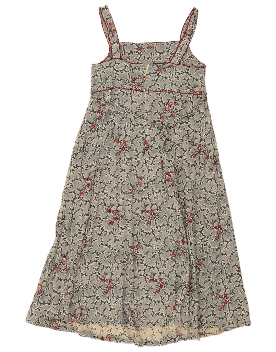 Selene Dame Sundress US 8 Medium Blue Floral