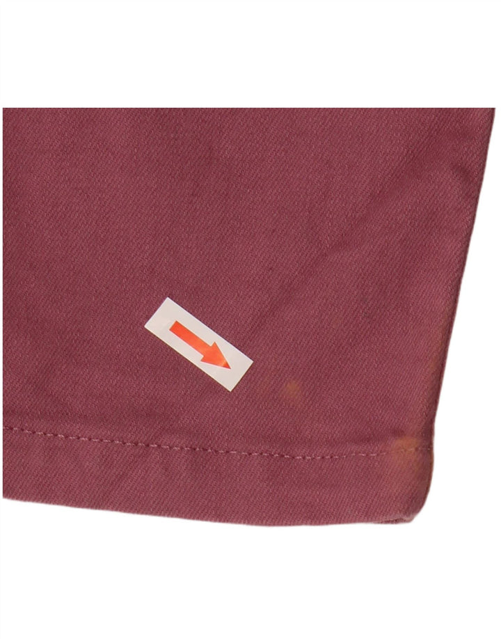 Levi's Slim Chino-bukser til mænd W36 L32 Pink Bomuld