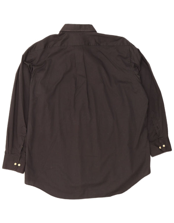 Chaps Herreskjorte Str. 17 1/2 XL Sort Bomuld