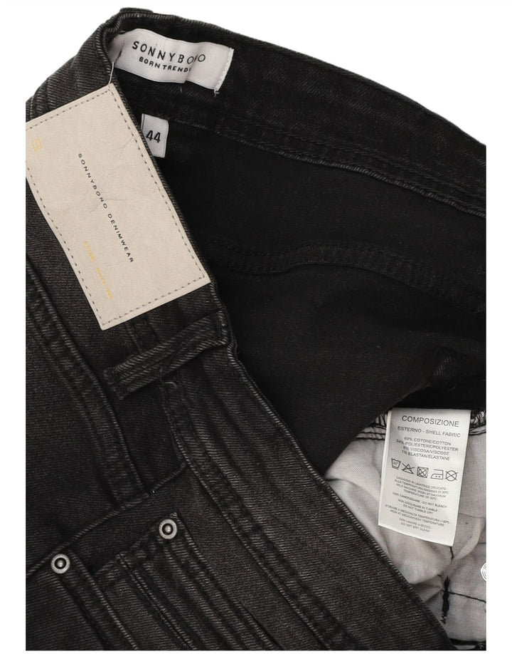 SONNY BONO Dame Denim Shorts IT 44 Medium W29 Sort Bomuld