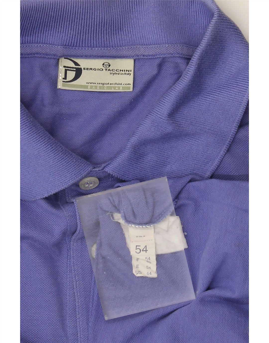 Sergio Tacchini Herre poloshirt IT 54 XL Lilla