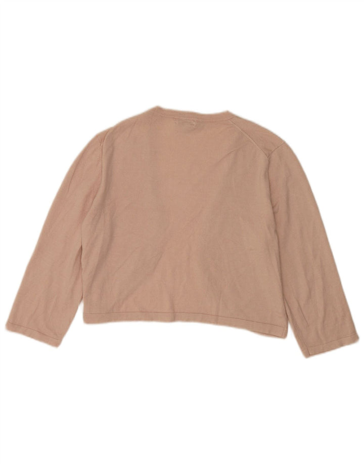 Hobbs Dame Bolero Jumper UK 14 Large Beige