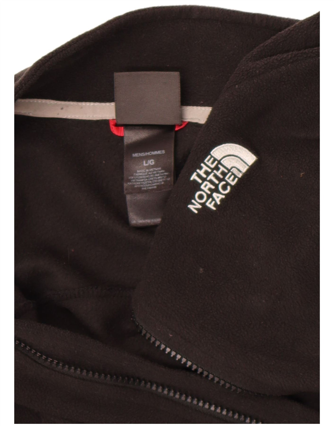The North Face Herre Liner Fleecejakke UK 40 Stor Sort Polyester