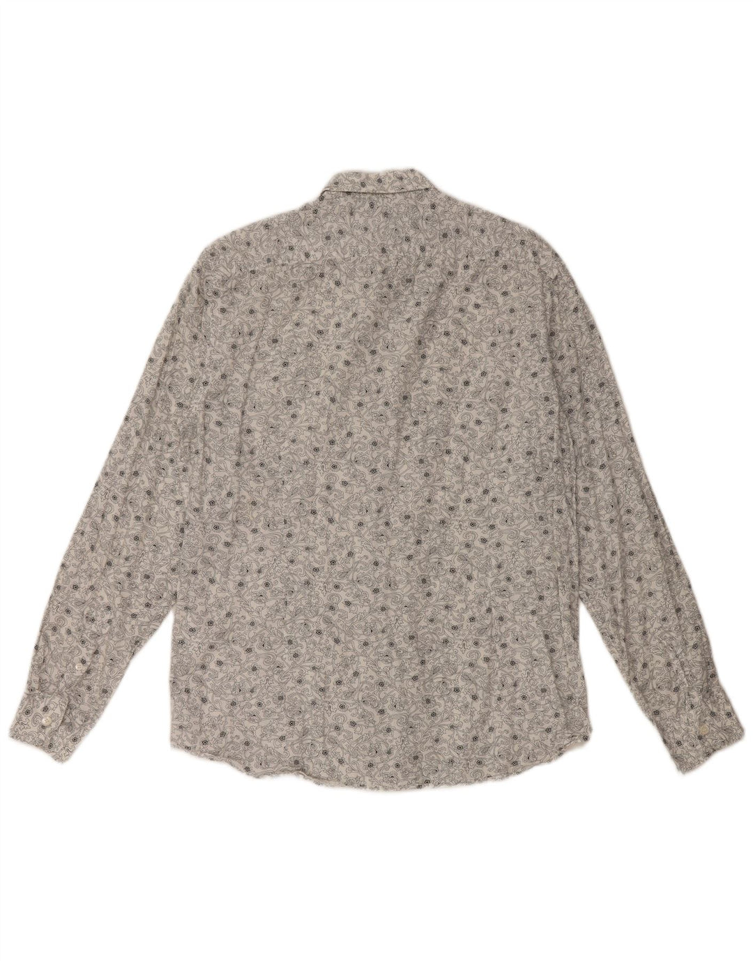 TED BAKER Herreskjorte str. 3 Medium Hvid blomstret bomuld