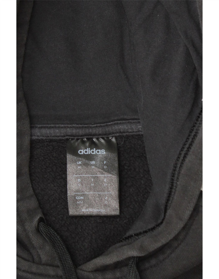 Adidas Grafisk hættetrøje til mænd mellem sort bomuld