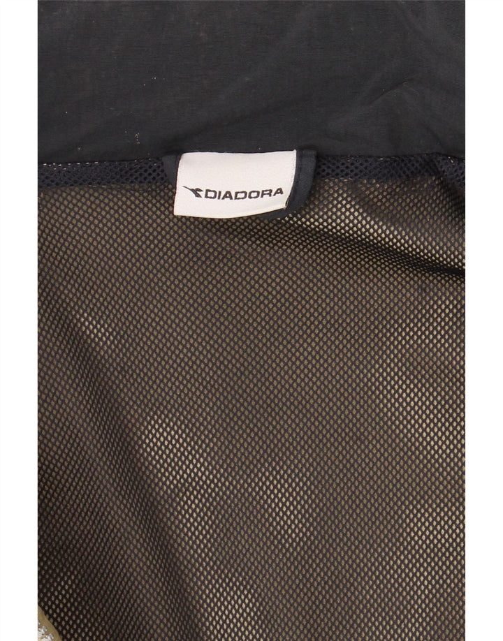 DIADORA Mens Windbreaker Jacket UK 42 XL Beige Polyamide Vintage Diadora and Second-Hand Diadora from Messina Hembry 
