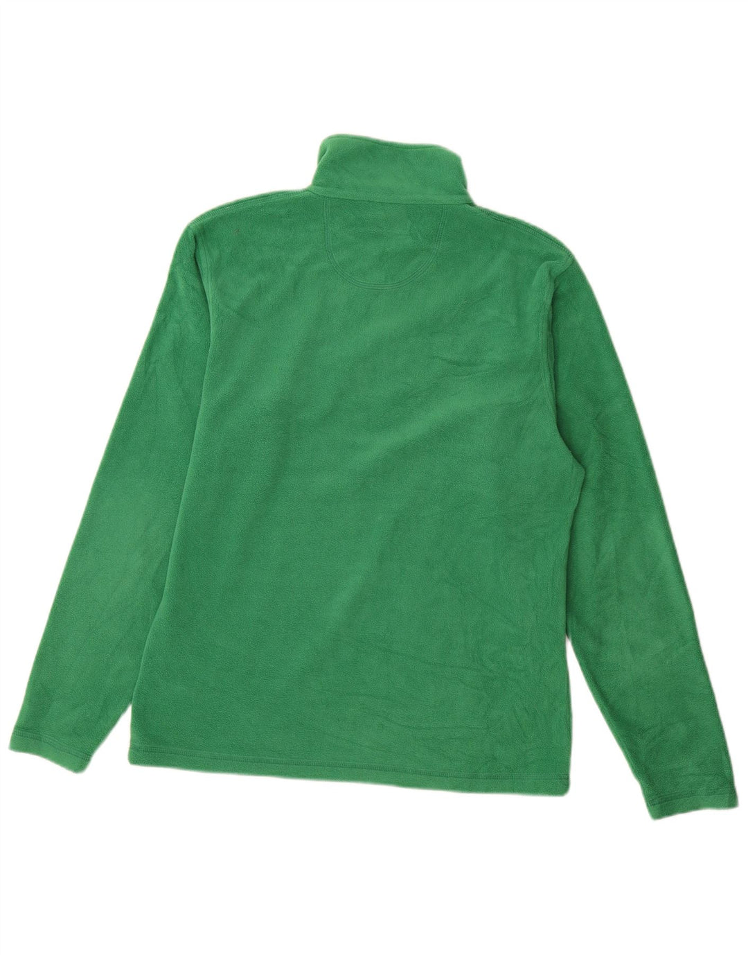 Diadora Fleece Jumper med lynlås til mænd mellemgrøn polyester