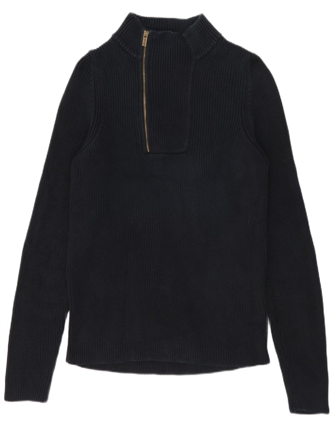 ZARA sweater med lynlås til mænd mellem marineblå