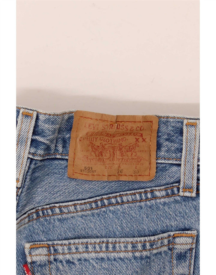 Levi's Womens 501 denimshorts W26 Small Blue