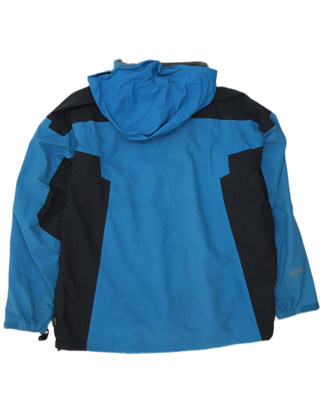 Sprayway Regnjakke med hætte til mænd UK 44 2XL Blå Colourblock Polyamid