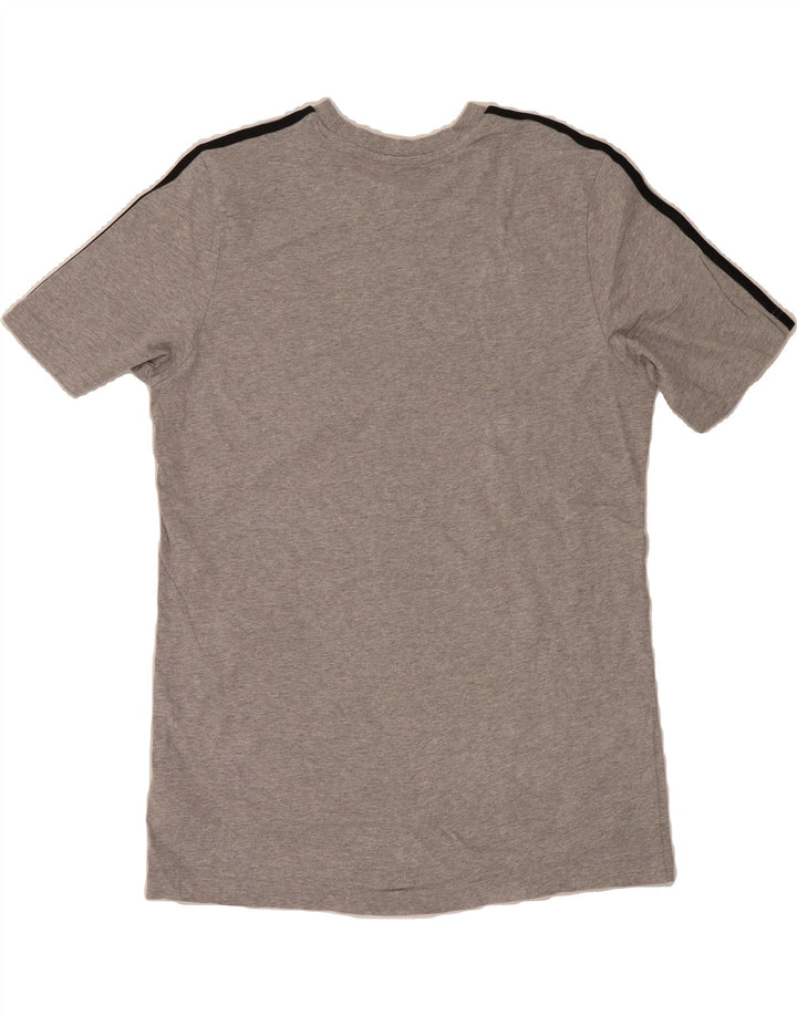 ADIDAS Mens T-Shirt Top Medium Grey Cotton Vintage Adidas and Second-Hand Adidas from Messina Hembry 