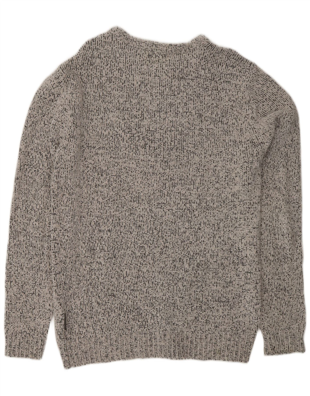 FRANSK FORBINDELSE Herre Boat Neck Jumper Sweater Stor Grå Polyester