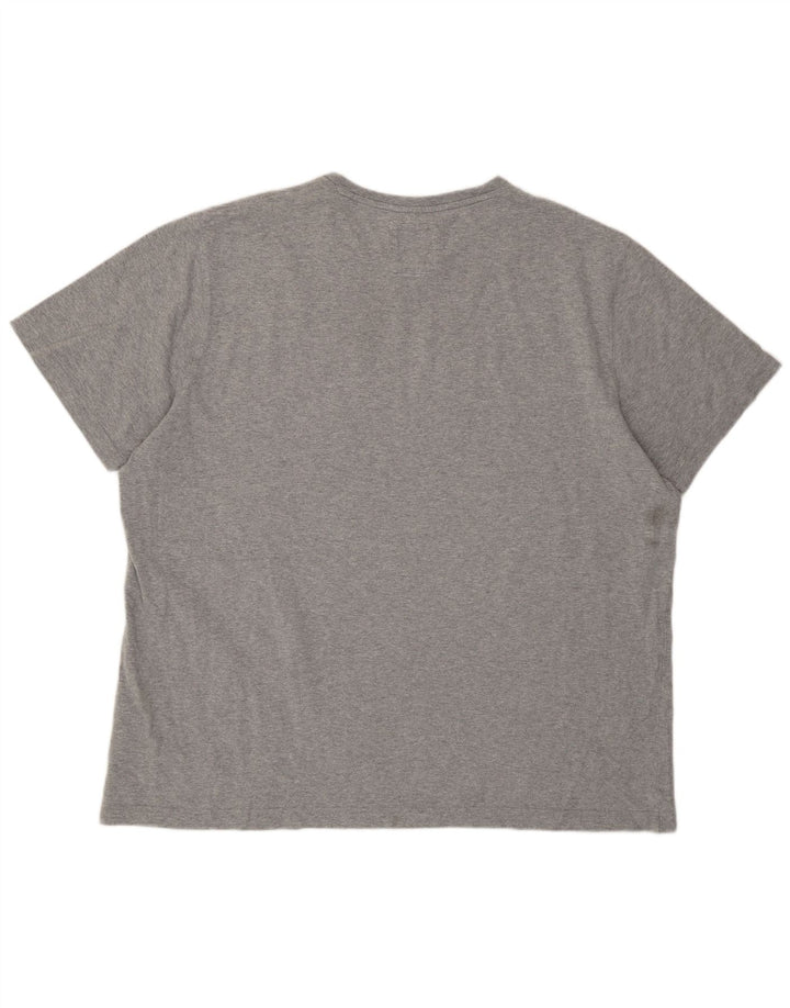 Crew Clothing Herre T-Shirt Top 2XL Grå Bomuld