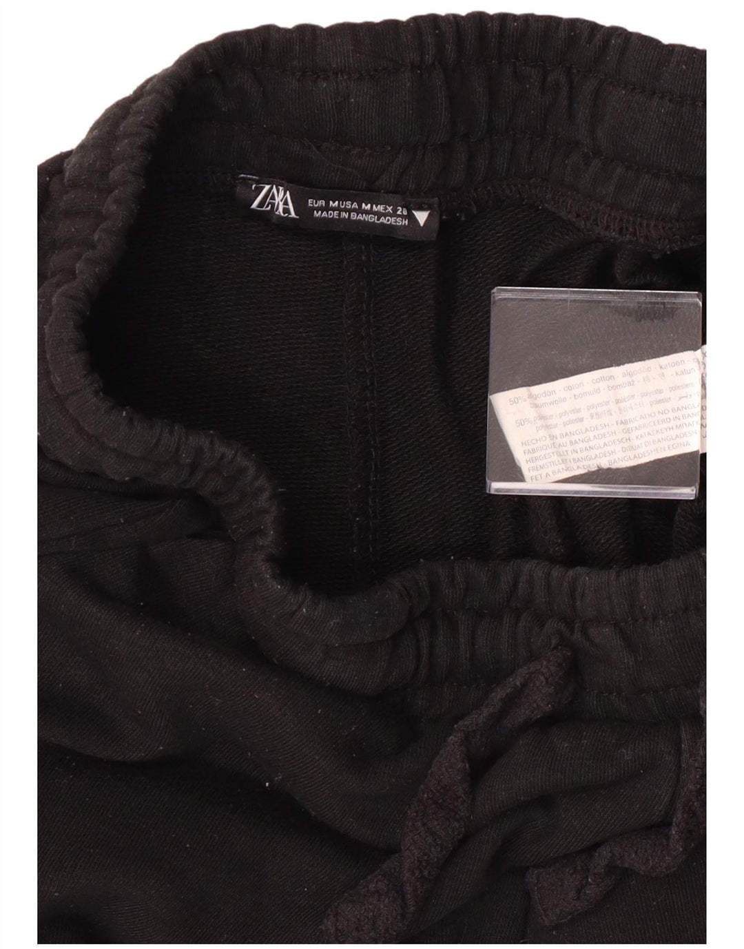 Zara træningsdragt til kvinder Joggers UK 12 Medium Sort Bomuld