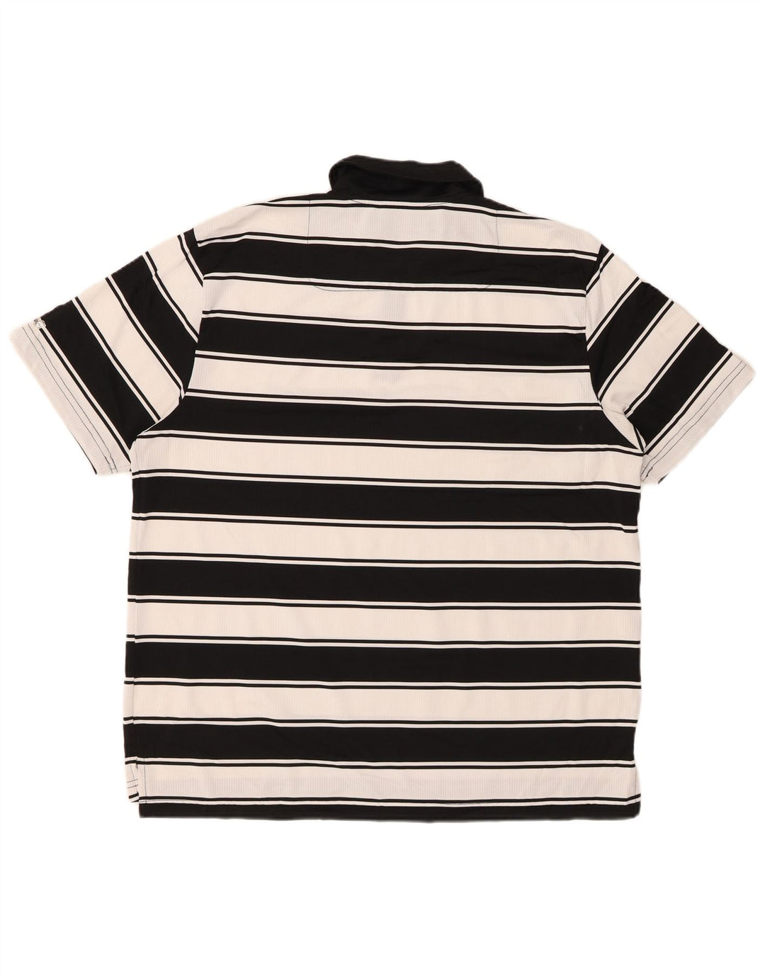 IZOD Rugby Polo Shirt til mænd Stor sort stribet polyester