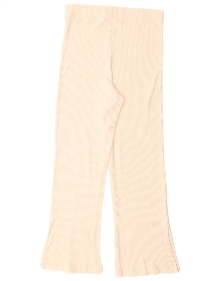 Zara træningsdragtsbukser til kvinder UK 18 XL Off White