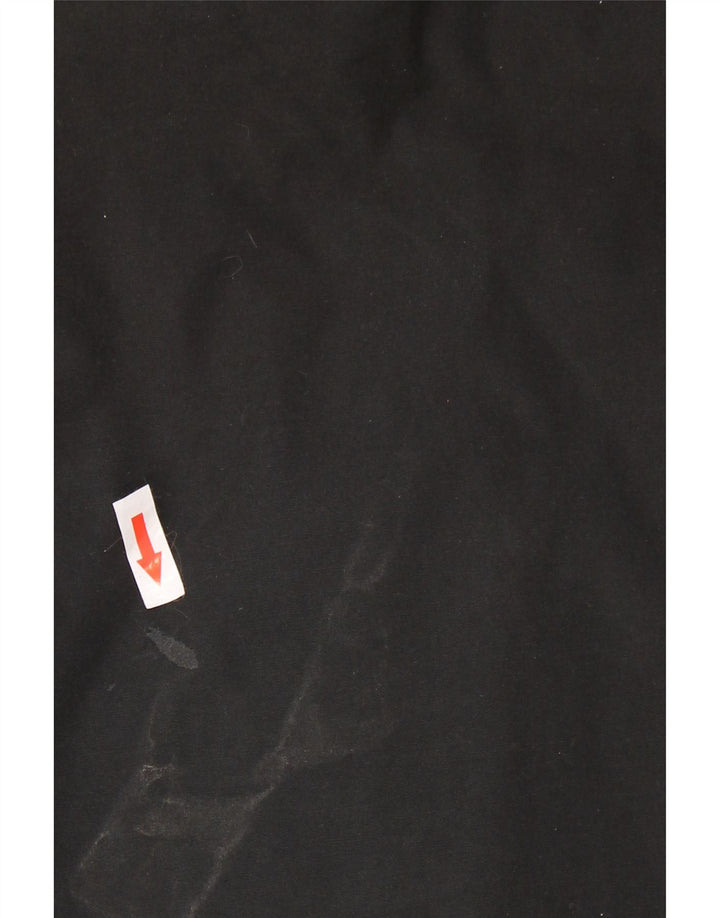 Levi's Herre Hooded Windbreaker Jacket UK 38 Medium Black Polyester
