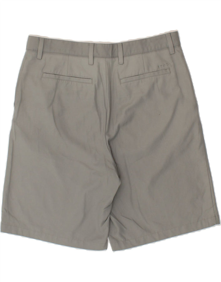 IZOD Mens Chino Shorts W36 Large Grey Polyester Vintage Izod and Second-Hand Izod from Messina Hembry 