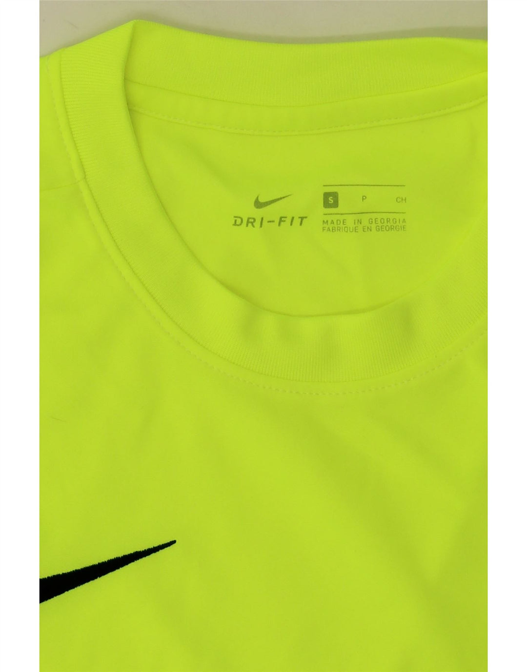 Nike Herre Dri Fit T-Shirt Top Lille Grøn Polyester