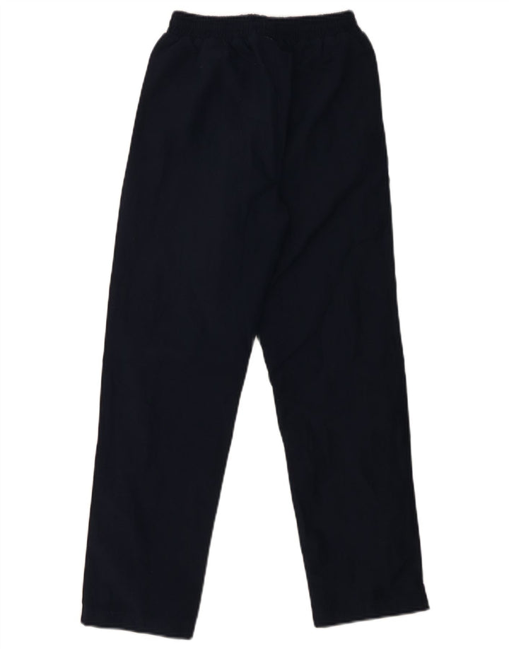 LOTTO Boys Tracksuit Trousers 9-10 Years Small Navy Blue Polyester