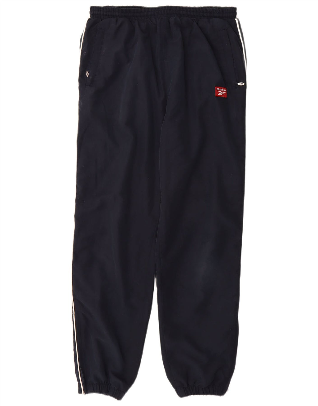 Reebok Træningsdragt til kvinder Joggers UK 12 Medium Navy Blue Polyester
