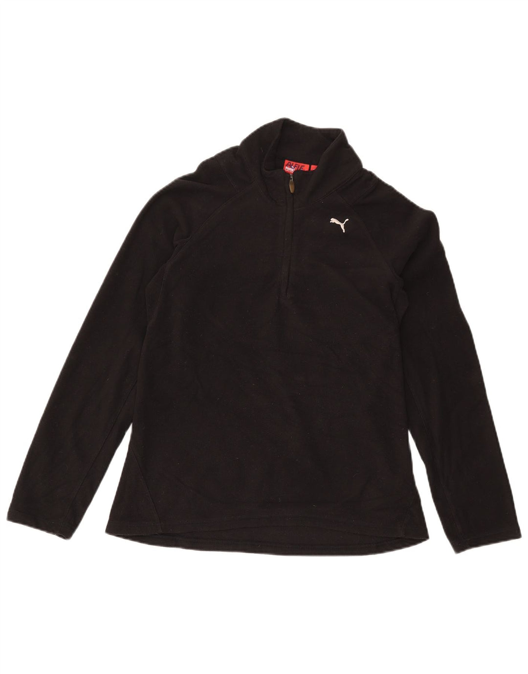 Puma Dame Fleece Jumper med lynlås DK 12 Medium Sort Polyester