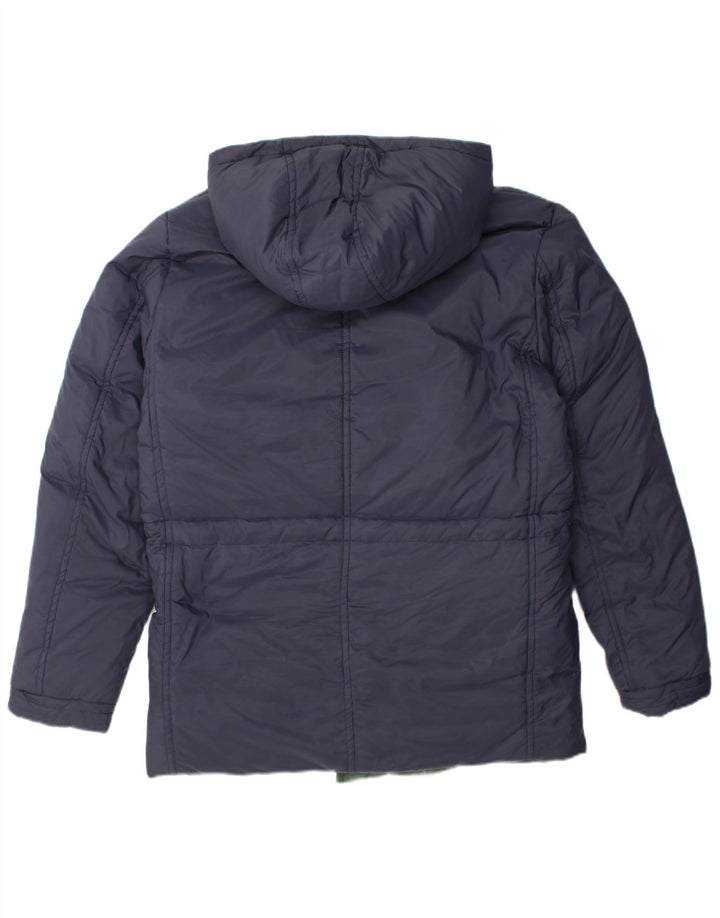 CMP Herre Hætte Vendbar Polstret Jakke IT 50 Large Navy Blue