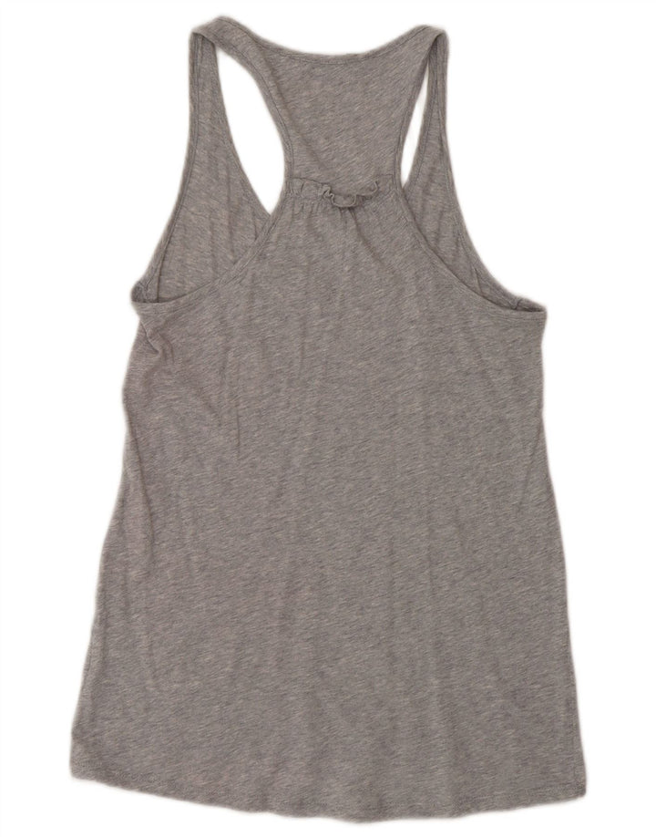 Benetton Damevest Top UK 12 Medium Grey Flecked
