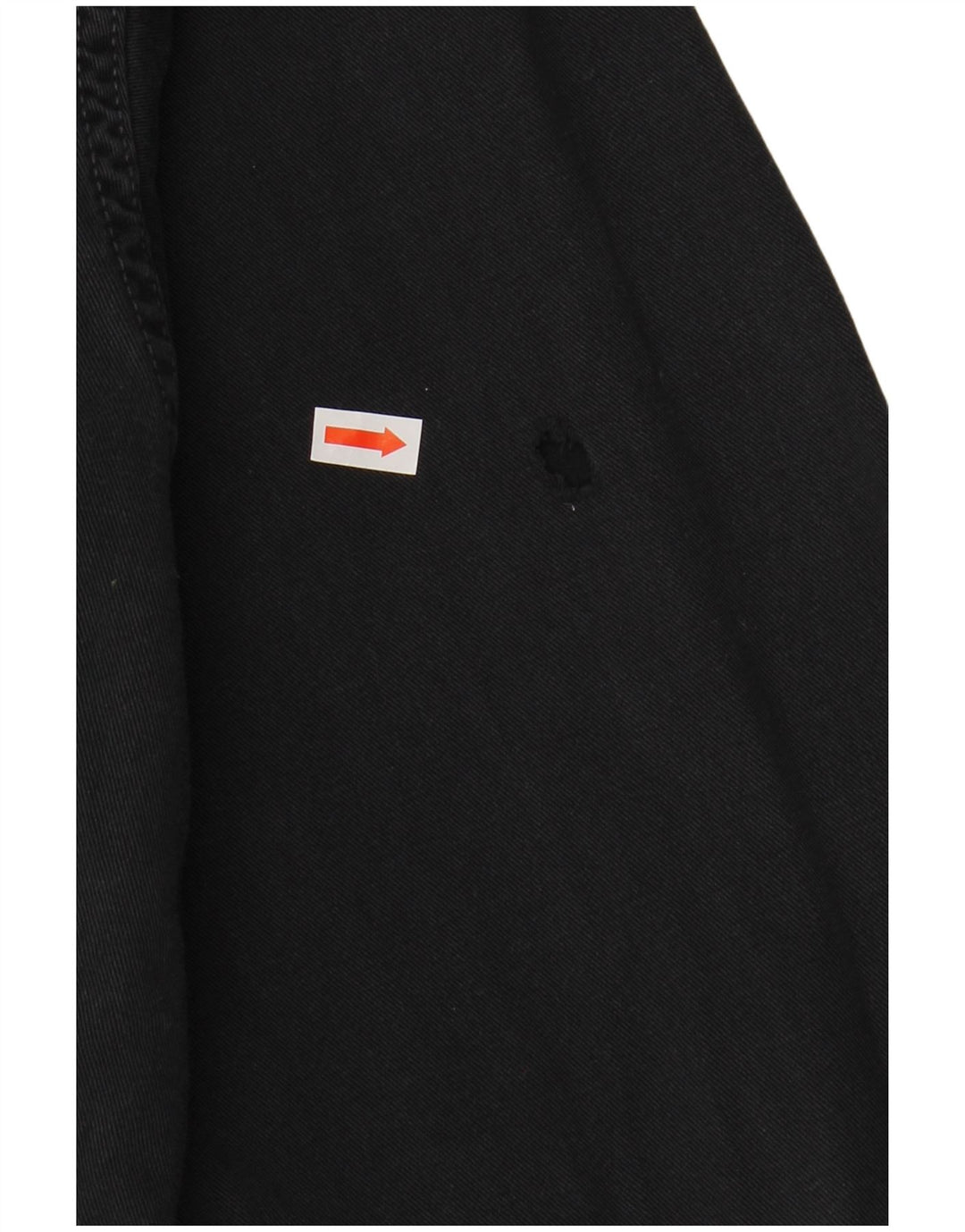 LEE Denimskjorte til mænd Stor sort bomuld