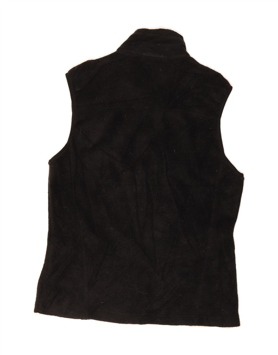 EDDIE BAUER Mens Fleece Gilet UK 36 Small Black Polyester Vintage Eddie Bauer and Second-Hand Eddie Bauer from Messina Hembry 