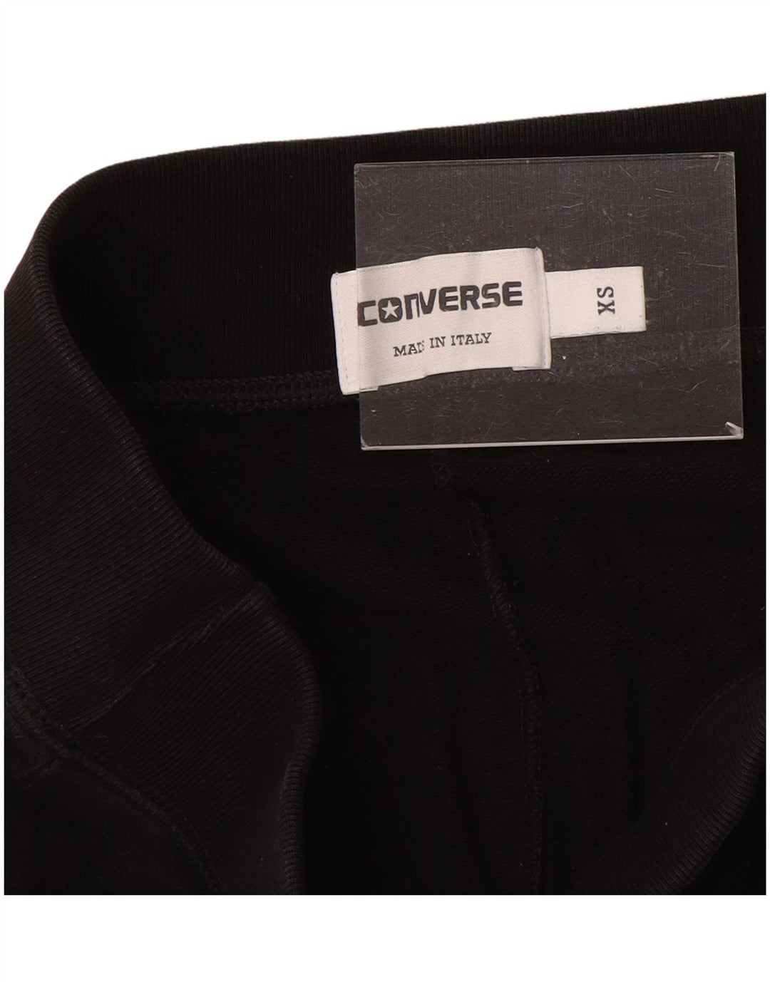 CONVERSE Womens Tracksuit Trousers Joggers UK 6 XS  Black