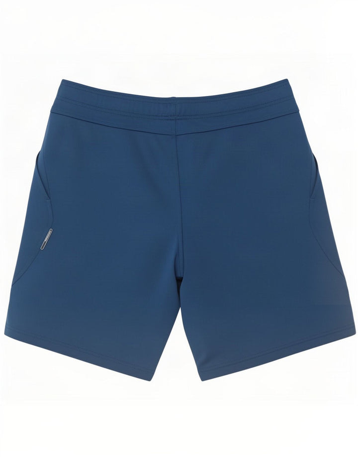Reebok Herre grafiske sportsshorts Små marineblå polyester