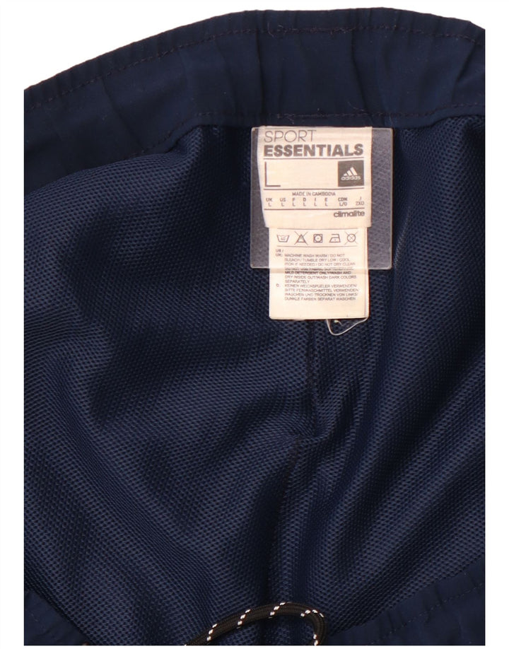 ADIDAS Herre Climalite Sportshorts store marineblå polyester