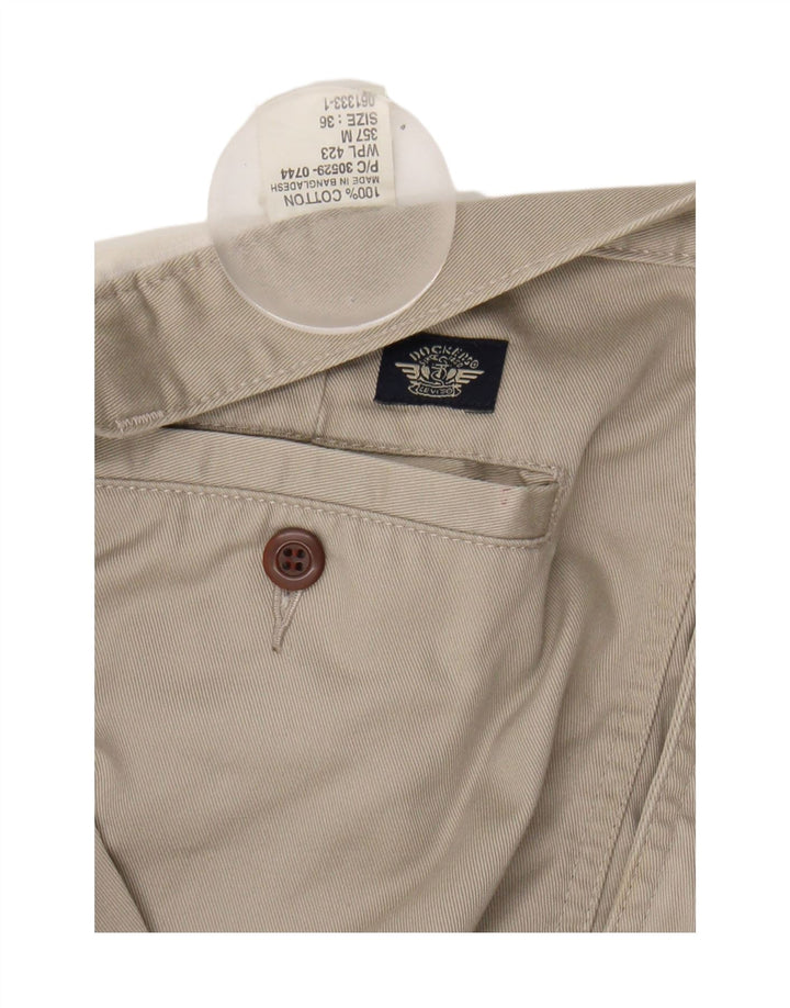 DOCKERS Mens Pegged Chino Shorts W36 Large Beige Cotton Vintage Dockers and Second-Hand Dockers from Messina Hembry 