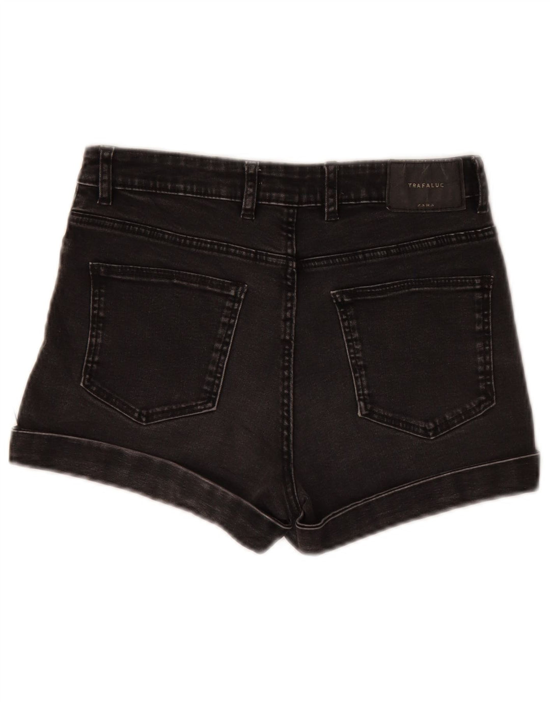 Zara Dame Denim Shorts EU 36 XS W26 Sort
