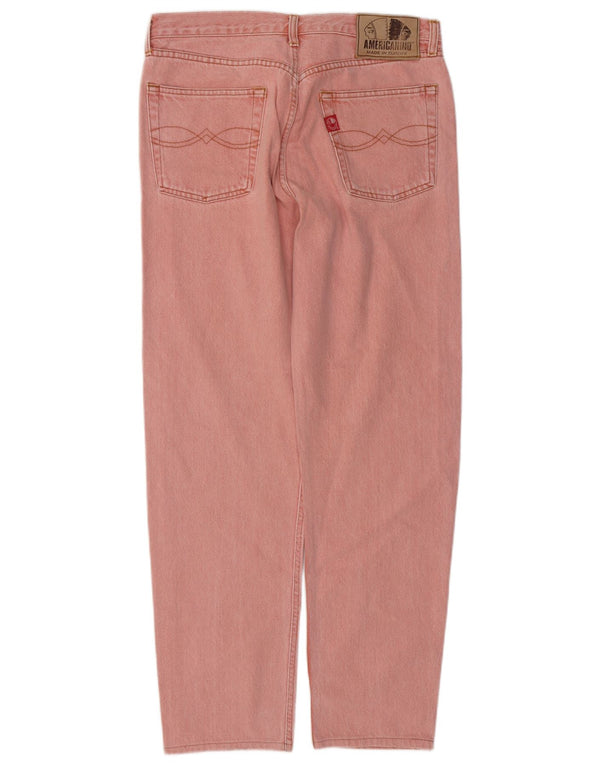 Americanino Herre tilspidsede jeans W32 L31 Pink Bomuld