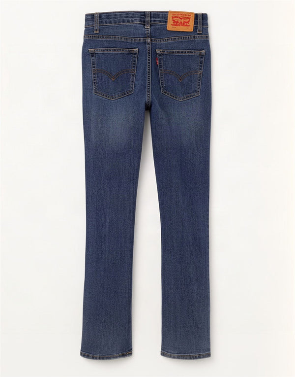 Levi's Boys 511 Slim Jeans 11-12 år W24 L28 Blå Bomuld