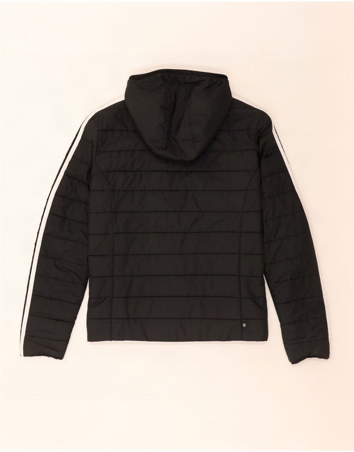 Adidas hættejakke til kvinder UK 8 Lille sort polyester