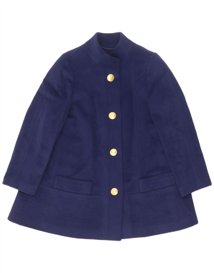 Weill Dame Loose Fit Overfrakke EU 40 Medium Navy Blue Uld
