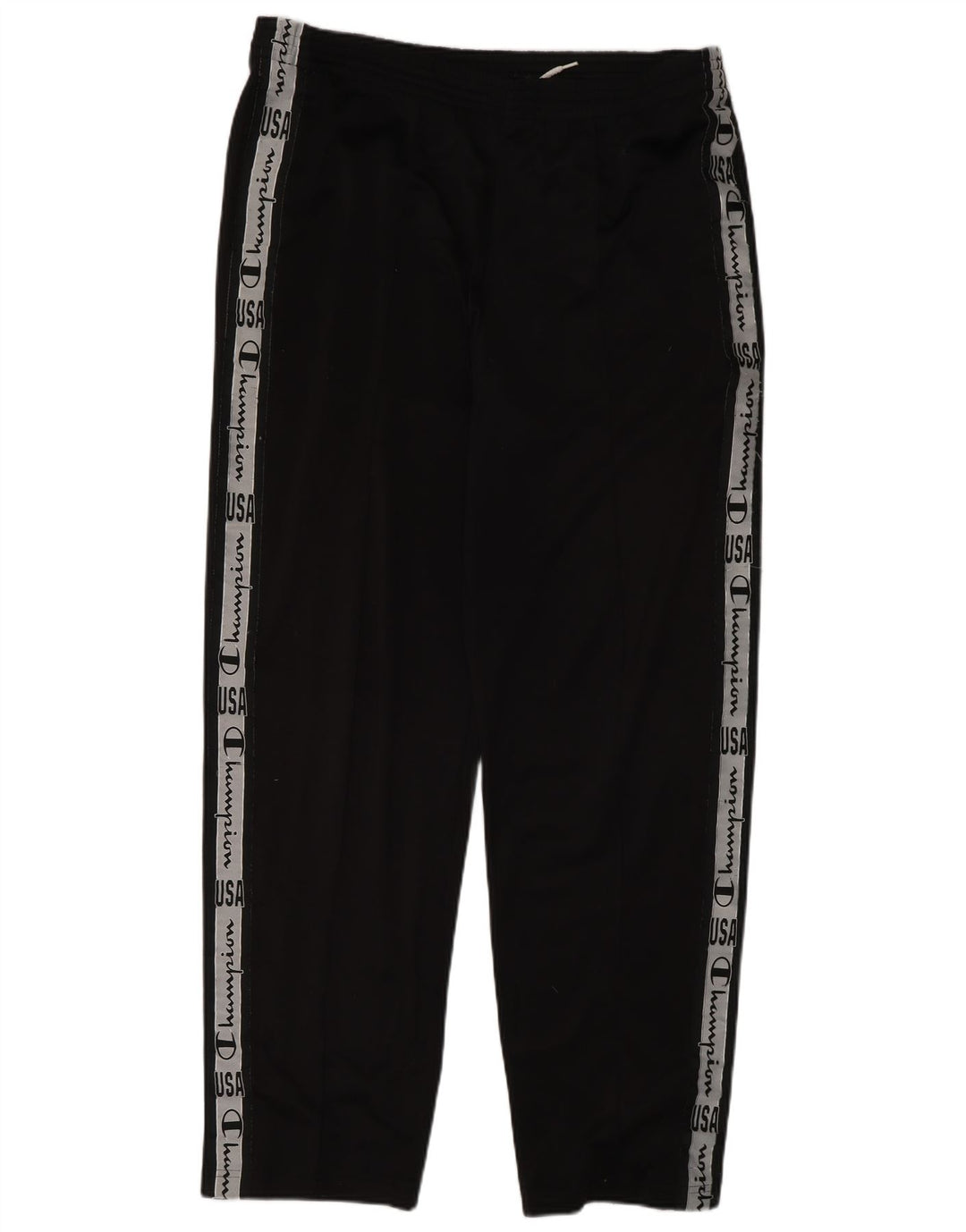 Champion Herre grafisk træningsdragt Bukser Large Black Colourblock Polyester