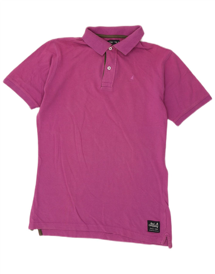 BEDSTE FIRMA Poloskjorte til mænd Medium Pink
